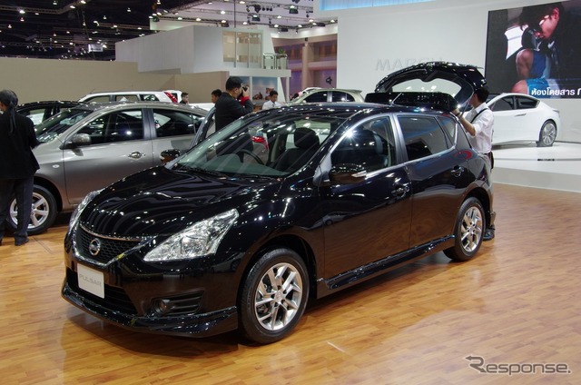 【バンコクモーターショー13】マーチの商品力強化でエコカー市場のシェアアップ狙う日産