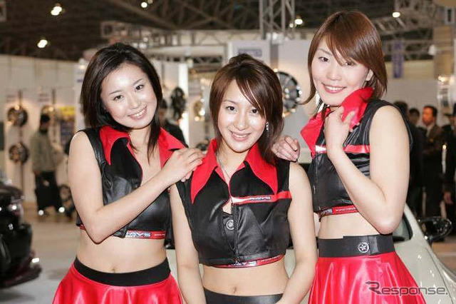 【東京オートサロン05】コンパニオン写真蔵…肌色のかげろう