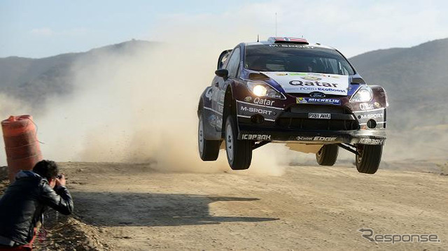 カタールMスポーツ・チームのフォード・フィエスタRS WRC