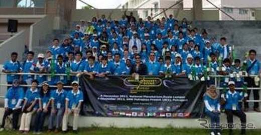 APRSAF-19水ロケット大会(マレーシア)のようす