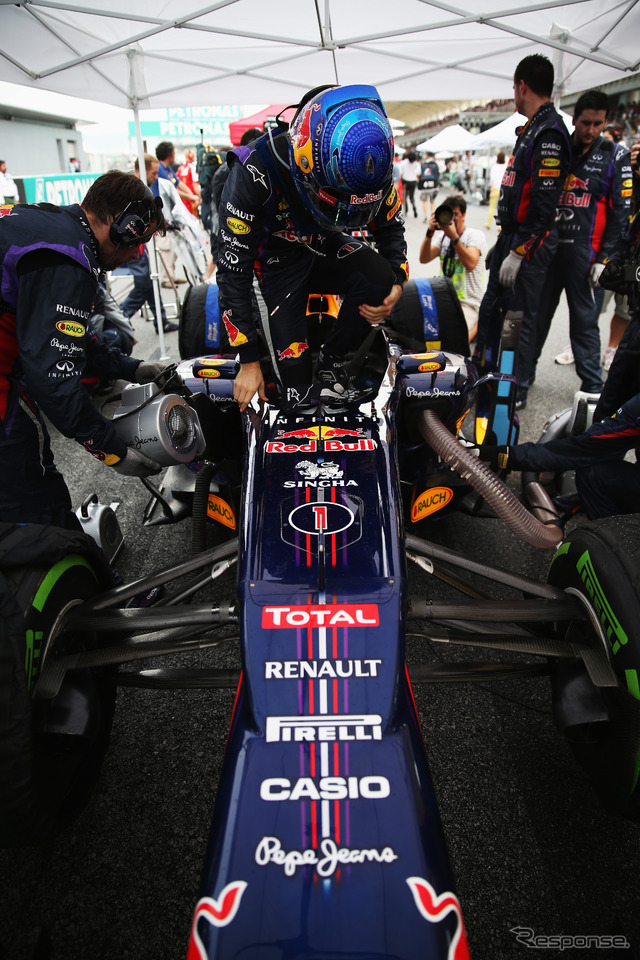セバスチャン・ベッテル（レッドブル、マレーシアGP、2013年）