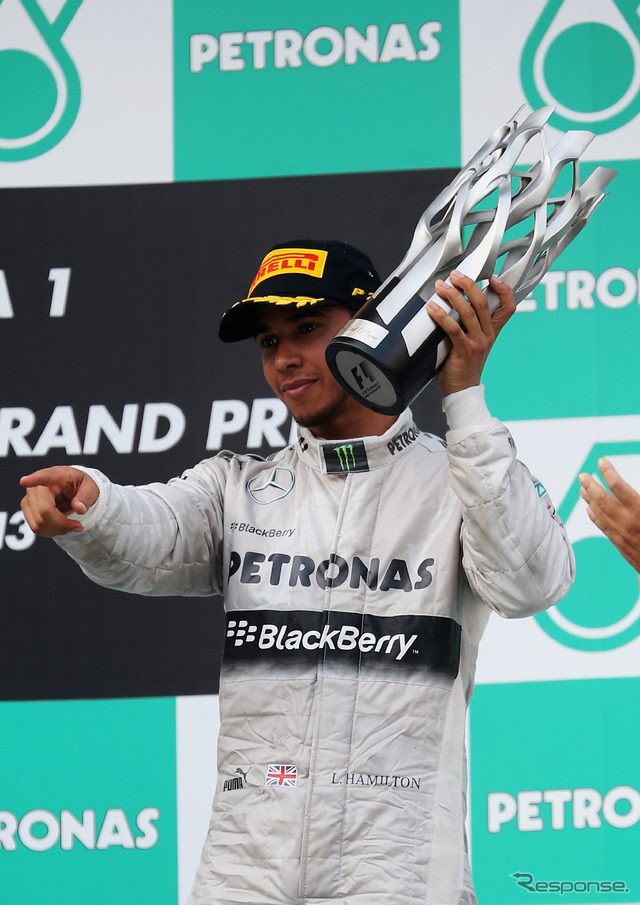 ルイス・ハミルトン（メルセデスAMG、2013年）