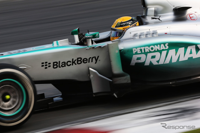 ルイス・ハミルトン（メルセデスAMG、2013年）