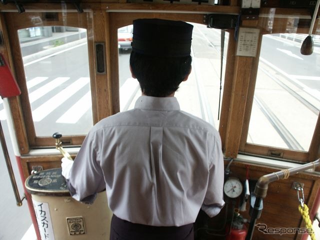 函館市電39号「箱館ハイカラ號」。