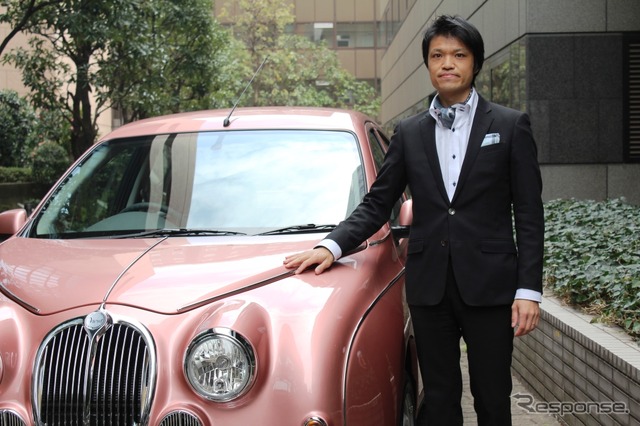 光岡自動車事業部開発課課長の青木孝憲さん。
