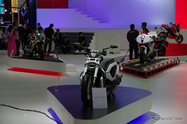 ホンダの2輪ブース(バンコクモーターショー13)