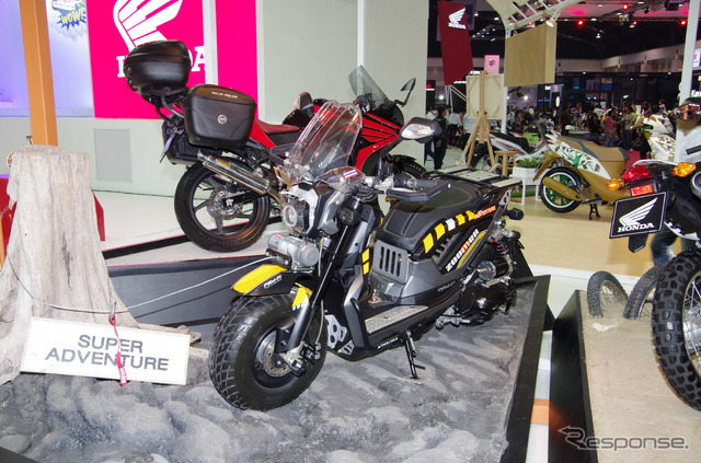 ホンダの2輪ブース(バンコクモーターショー13)