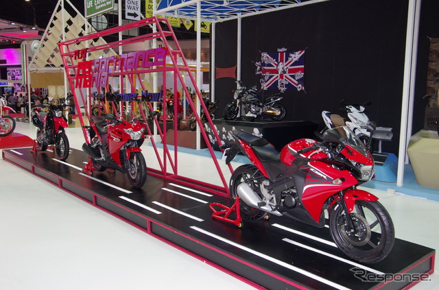 ホンダの2輪ブース(バンコクモーターショー13)