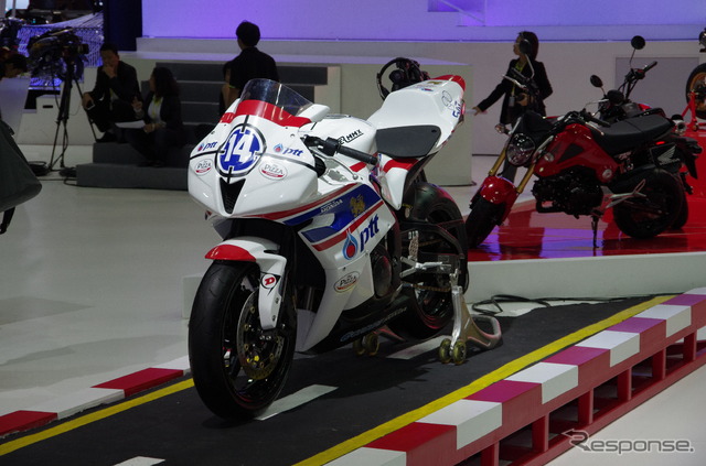ホンダの2輪ブース(バンコクモーターショー13)