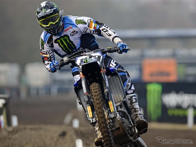 #183 S. フロサード (YZ450FM)は練習走行中の怪我により決勝レースの出場を取りやめた