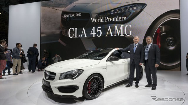 メルセデスベンツ CLA 45 AMG(ニューヨークモーターショー13)