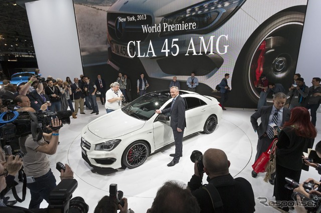 メルセデスベンツ CLA 45 AMG(ニューヨークモーターショー13)