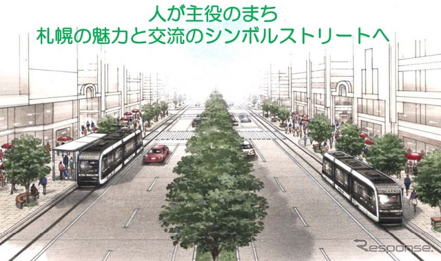 札幌市電、軌道運送高度化実施計画が認定