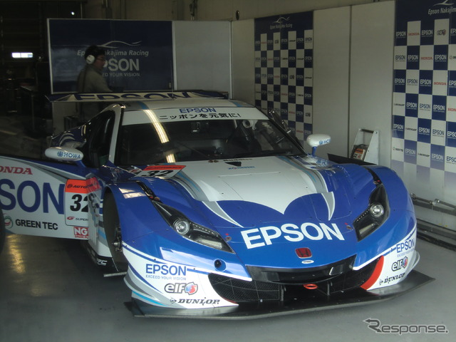 予選2位となったEpson HSV(写真は3月の鈴鹿ファン感謝デー)。