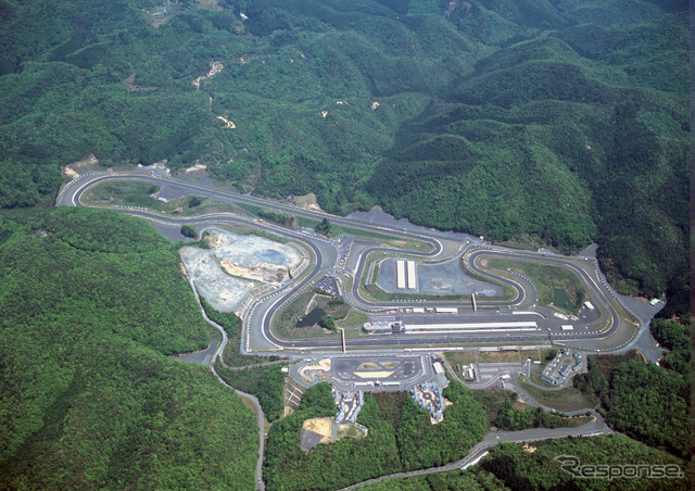 今年も開幕戦の舞台となった岡山国際サーキットの全景(写真提供:岡山国際サーキット)。