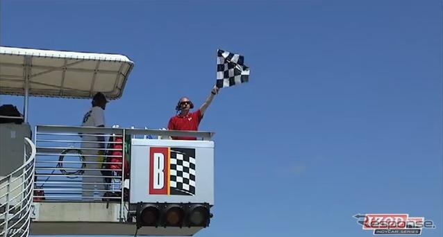 バーバー・モータースポーツ・パークのプラクティス(動画キャプチャ)