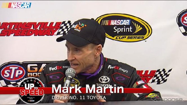 マーク・マーティン（動画キャプチャ）
