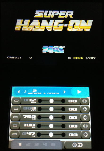 BGM全7曲がサウンドテストでプレイできるほか、イコライザーも搭載されています