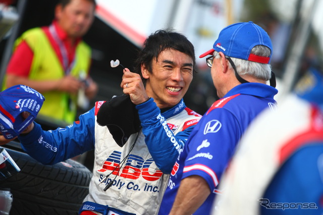 次週はスーパーフォーミュラ鈴鹿戦に転戦する佐藤琢磨。写真:Indycar