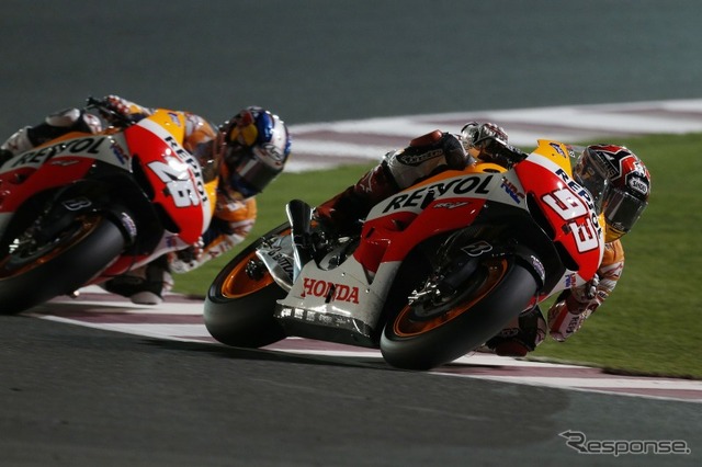 MotoGP ダニ・ペドロサ選手(#26)、マルク・マルケス選手(#93)