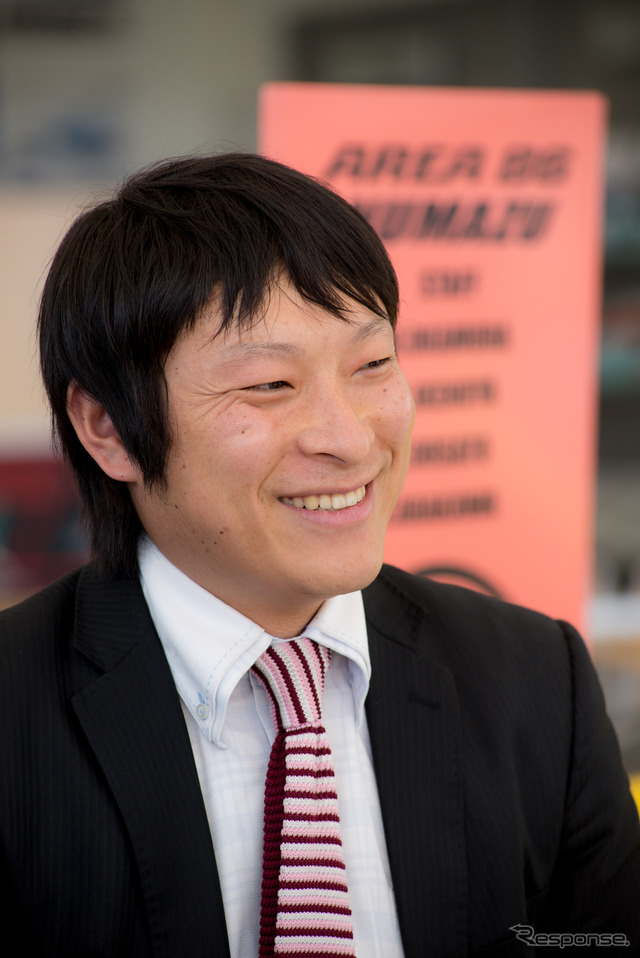 ネッツトヨタスルガ沼津店 エリア86マスタースタッフの岡村学さん