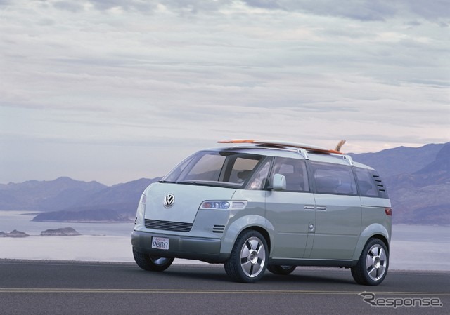 【デトロイト・ショー2001速報】VW『マイクロバス』のコンセプトはレトロではない!!
