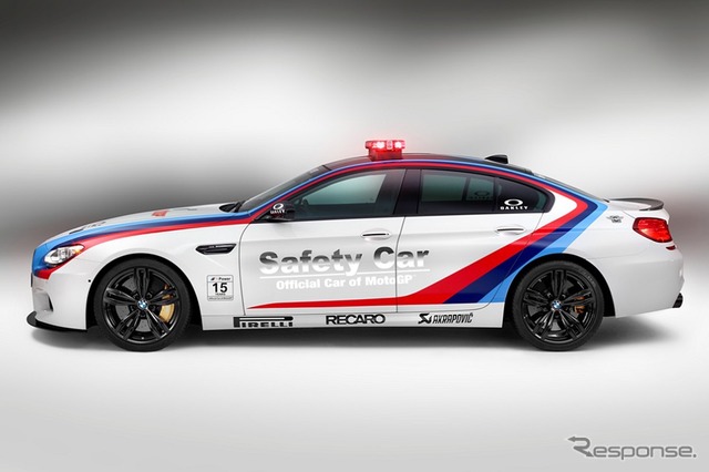 BMW M6 グランクーペのMoto GPセーフティカー
