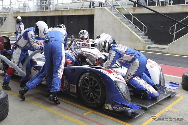 WEC 開幕戦の予選(シルバーストーン)