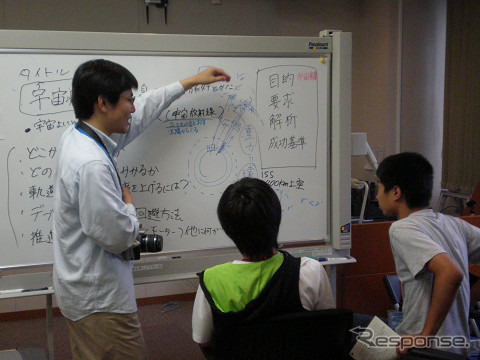 君が作る宇宙ミッション（第9回の様子）