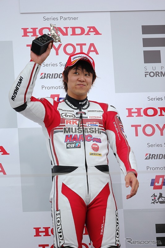 高橋巧選手(ホンダ)