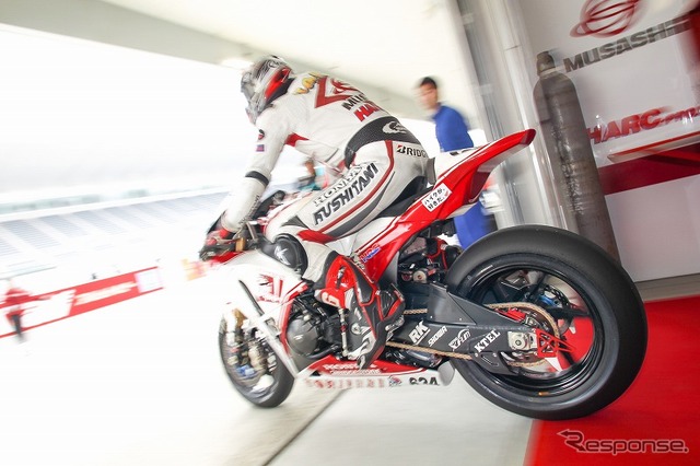 高橋巧選手(ホンダ)
