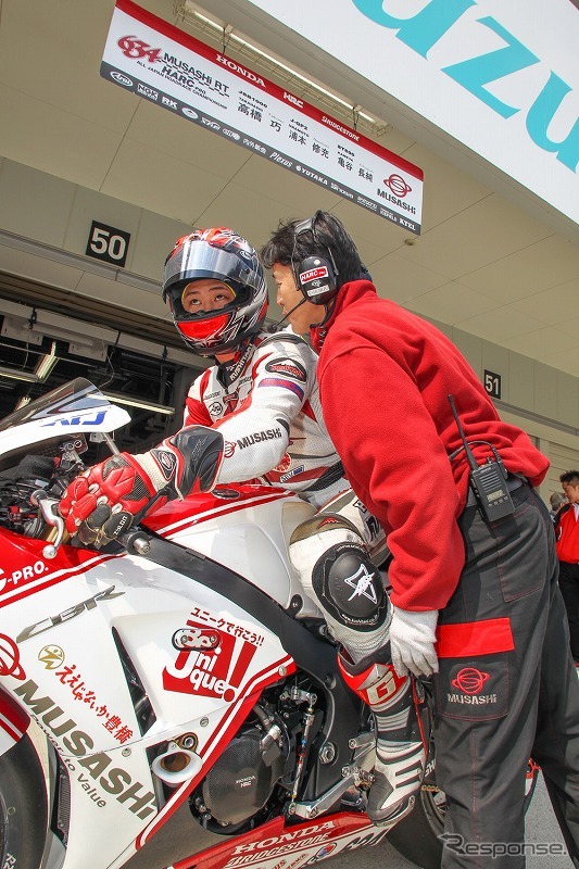 高橋巧選手(ホンダ)