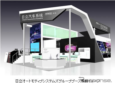 日立オートモーティブ、上海モーターショーに出展