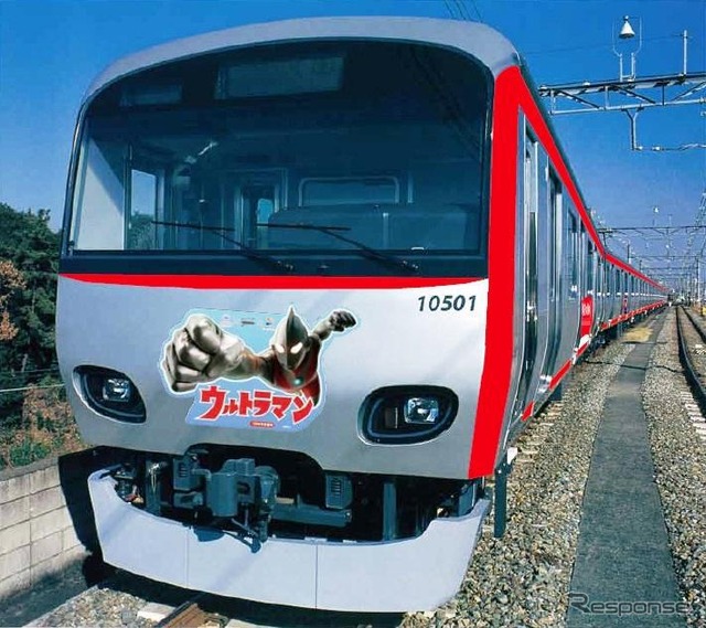 相鉄「走るウルトラヒーロー号」ラッピング列車を運行(イメージ)