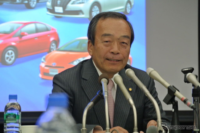 トヨタ自動車 内山田竹志副会長
