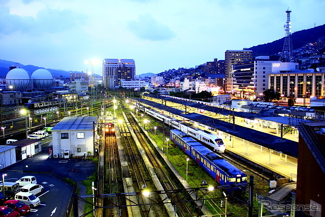 JR長崎線　長崎駅