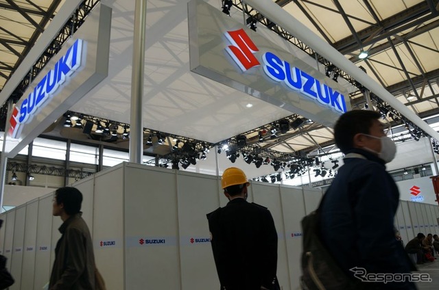 上海モーターショー13開幕前会場のようす