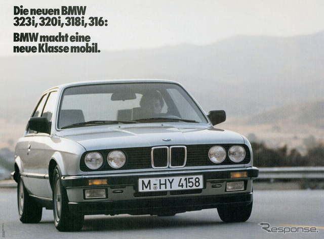 【BMW 3シリーズ】歴代写真蔵…その2・1982年、E30