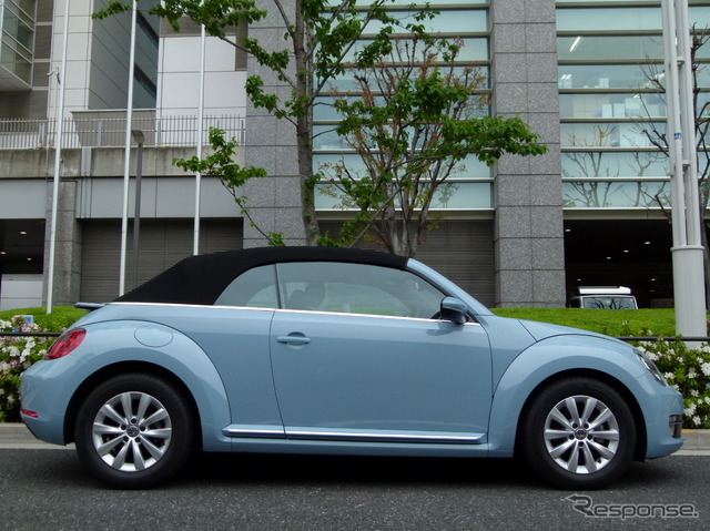 【VW ザ・ビートルカブリオレ 試乗】どこか遠くへ行きたい気持ちに…島崎七生人