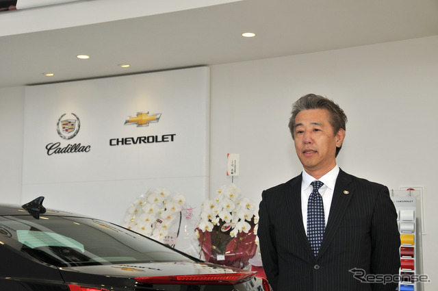 光岡自動車の常務取締役、東英一氏