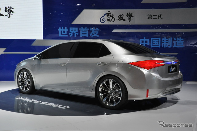 【上海モーターショー13】トヨタの中国専用HVコンセプトが進化［詳細画像］