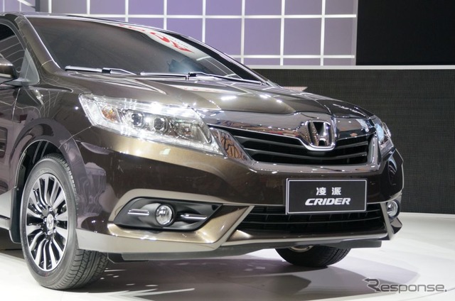 【上海モーターショー13】広汽ホンダ、新型ミドルセダン“凌派”発表