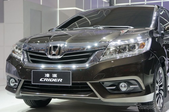 【上海モーターショー13】広汽ホンダ、新型ミドルセダン“凌派”発表