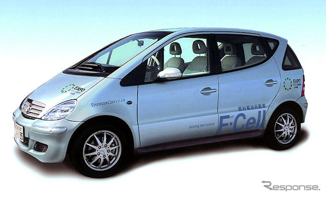 【愛・地球博】ダイムラークライスラー、燃料電池車を提供