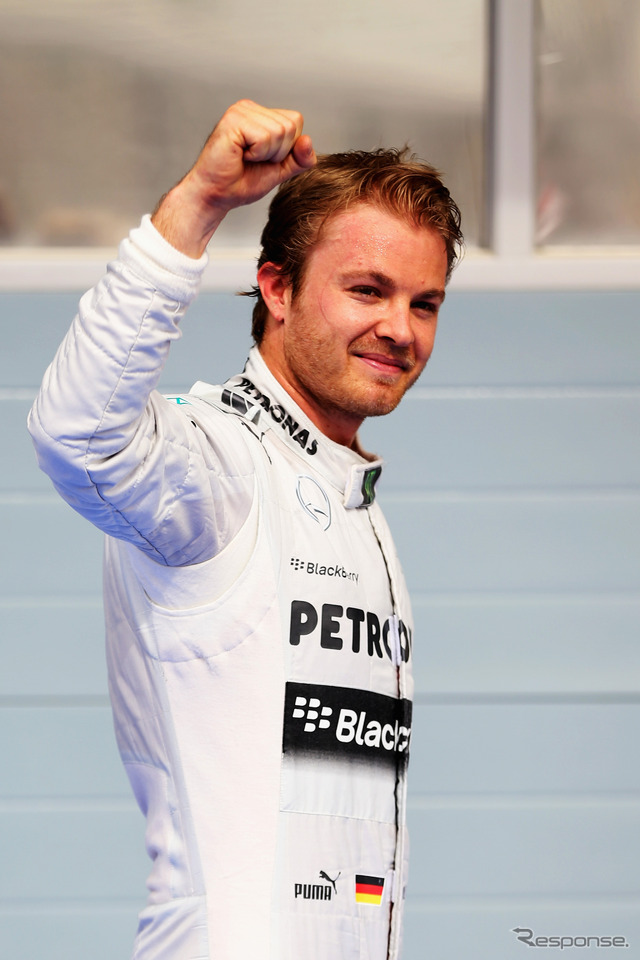 【F1 バーレーンGP】今度はロズベルグがポール、ベッテルとアロンソが続く