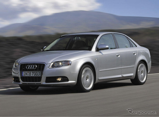 【アウディ A4 新型日本発表】ハイパフォーマンスモデル S4 も同時発売