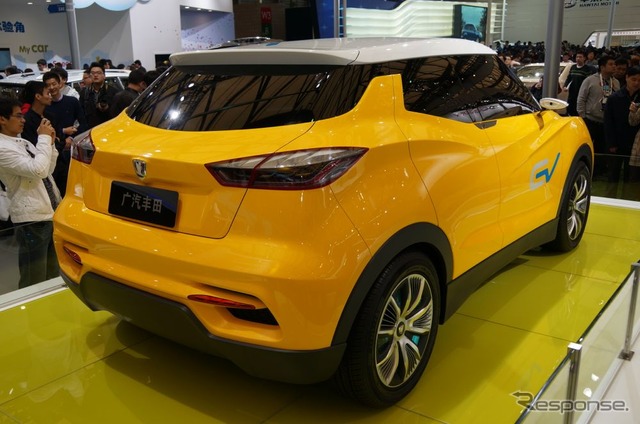 広汽トヨタ 小型クロスオーバーEVコンセプト (上海モーターショー2013)