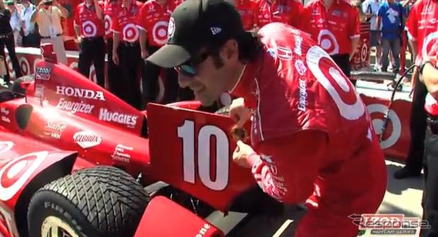 トヨタ・グランプリ・オブ・ロングビーチの予選トップ３（動画キャプチャ）