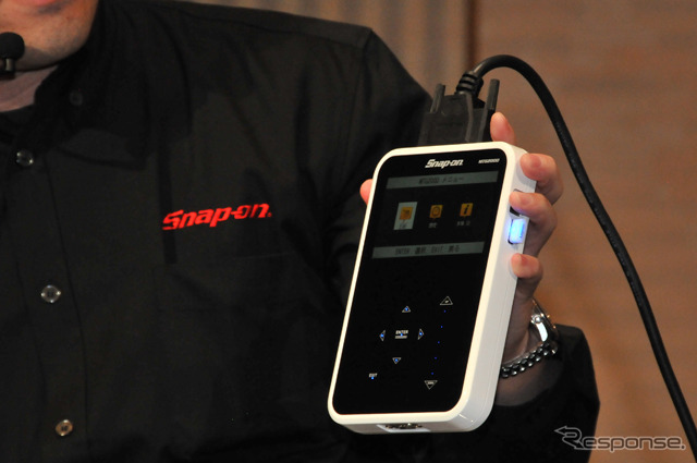 スナップオンからタブレット型のクールな車両故障診断機が登場