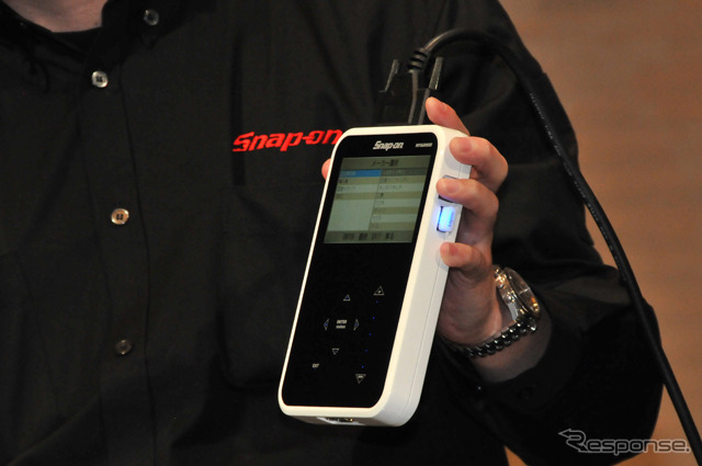 スナップオンからタブレット型のクールな車両故障診断機が登場